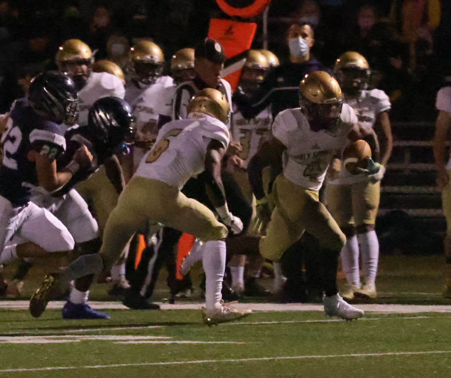 St. Augustine Prep vs Holy Spirit football game
